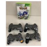 4cnt PS Controllers and Xbox 360 game - Buyer