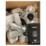 Box of camera items - Buyer Beware - No Shipping