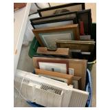 2 totes of pictures and misc