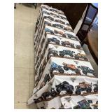 Monster Jam polyester full flat sheet