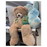3 Stuffed Toys and headband