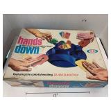Vntg Hands Down Game