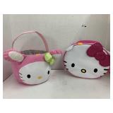 Basket and lunchbox, Hello Kitty