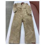 Carhartt insulated canvas coveralls (44 R)
