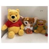 Pooh Bear, Gremlin, & Fozzy Bear