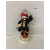 Plaster Firefighter figure