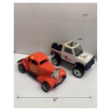 2 Vintage Toy Vehicles