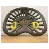 Vntg Cast iron John Deere tractor seat