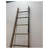 Wooden Ladder - approx 8 ft tall