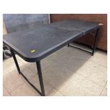 Adjustable Height Table - approx 3 ft long