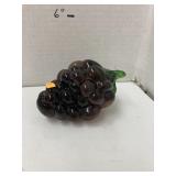 Glass bunch of grapes