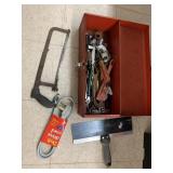 Toolbox with assorted tools