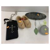 Wood Shoe Decor, Hush, Phone Case