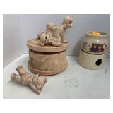 Bears broken and Warming Dish