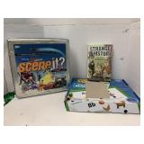 2 Games, Scene it and hot Dots and Book