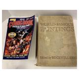 2 Books, World Famous Paintings, Comic Book Guide