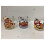 Garfield character coffee mugs