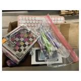 Art supplies, Healthmate TENS stimulator,