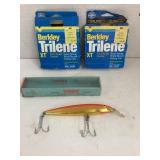 Fishing line (2 weights) & Rapala wobbler lure