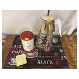 Vintage Coffee Pot & Canister