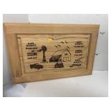 Wooden Plaque / Wall Decor