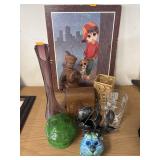 Vintage MCM Lot w/ Swung Vase