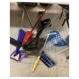 Shovel, mops, misc