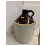 Jug crock, some chips