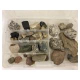 Container of stones