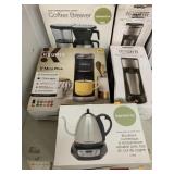 5cnt coffee makers and kettle - Buyer Beware - No