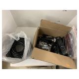 Box of misc electrical items  - Buyer Beware - No