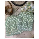Cushions and basket decor
