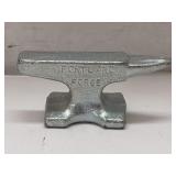 Vintage Portland Forge Mini Advertising Anvil