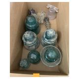 Glass insulators and misc