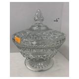 Vntg Anchor Hocking Candy Dish