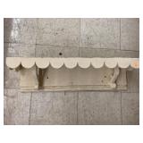 Wooden shelf