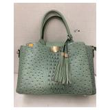 Imitation alligator purse