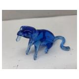 Pilgrim Cobalt Blue Blown Art Dachshund Wiener