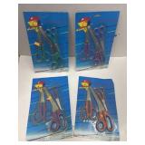 4 Packages of Scissors