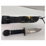 Survival Knife w/ Flint