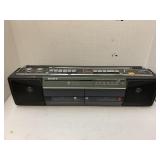 Sony Portable Stereo, Dual Cassette, Radio, No