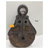 Vintage Hudson Cast Iron and Wood Industrial Barn