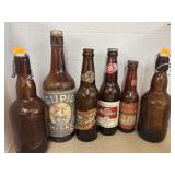 Vintage Liquor / Beverage Bottles