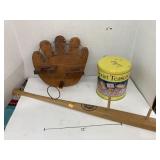 Baseball equipment holders & sport teaser games