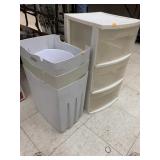 3-drawer storage and misc