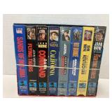 John Wayne Collection VHS tapes
