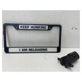 License plate holder & trailer wiring adapter