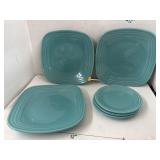 Fiesta Ware Turquoise  -  6 pieces
