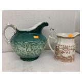 2 Pitchers, Furnivals Ltd Quail Brown