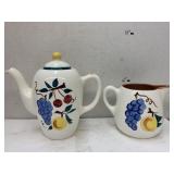 Pitcher and Tea Pot, Stangl Pottery